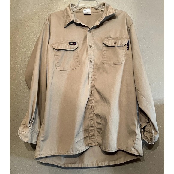 LAPCOFR Shirts Lapco Fr Beige Nfpa 212 Sizexllong Classified Cat 2
